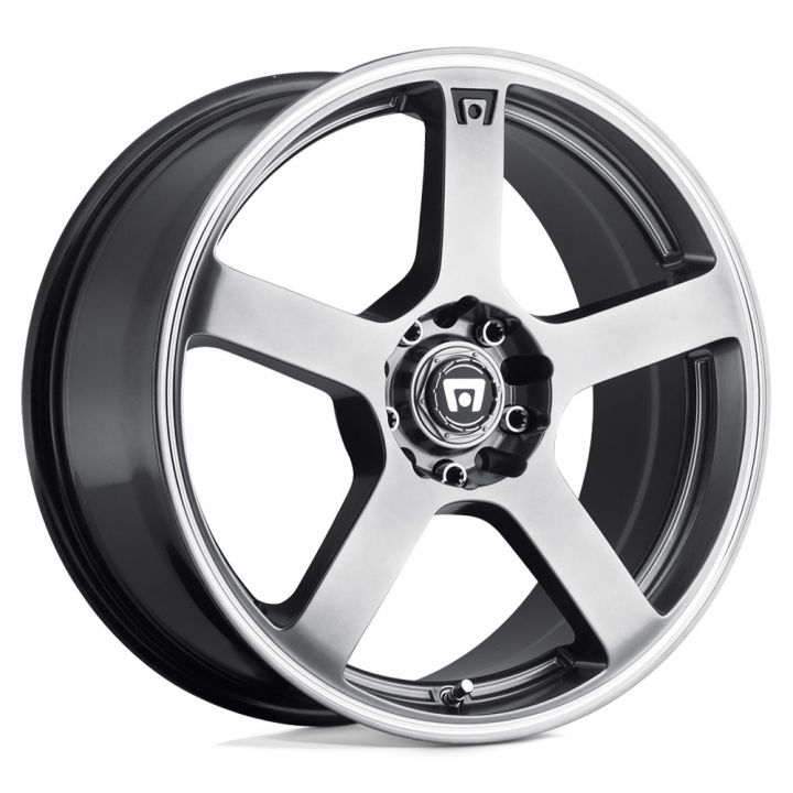 Motegi Racing<br>MR116 FS5 Dark Silver Machined Flange (16x7)